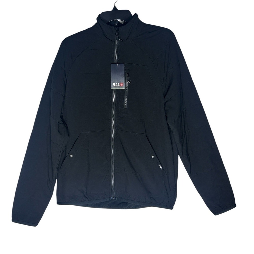 5.11 Tactical Vista Full Zip Jacket Mens Small Black 78063 Fleece Lined NWT